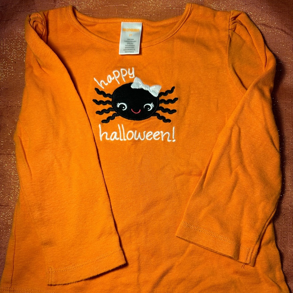 Gymboree Halloween Spider Shirt